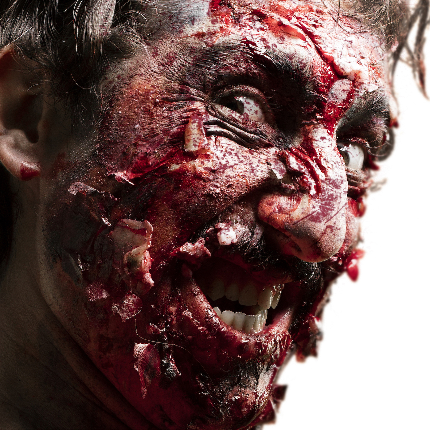 .faccia dell'orrore